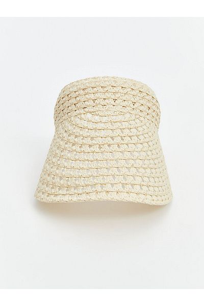 LC Waikiki Women's Straw Visor Hat