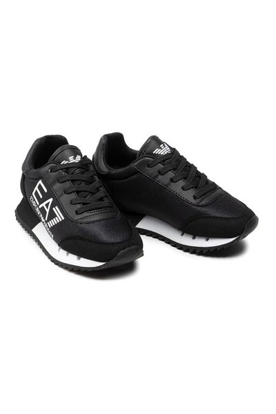 EA7 BLACK&WHITE LACES