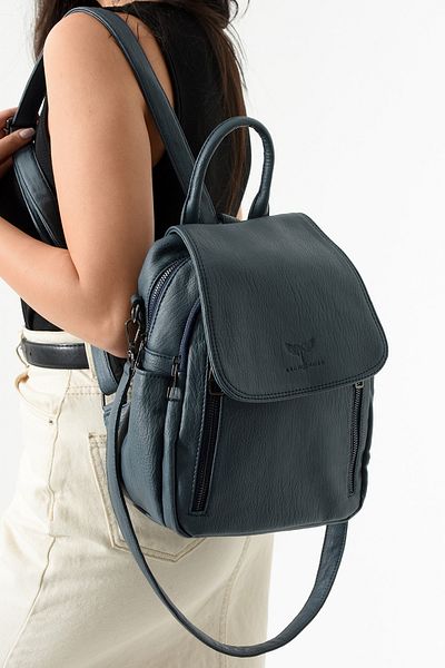 archangel Women's Backpack and Shoulder Bag Blue