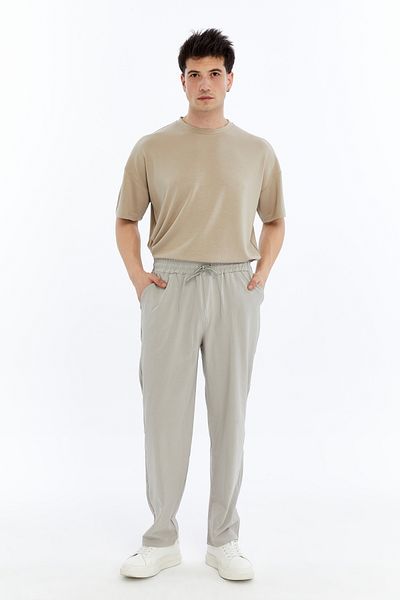 OXVİN Ανδρικό υφασμάτινο αλεξίπτωτο BAGGY Loose Fit Φούτερ