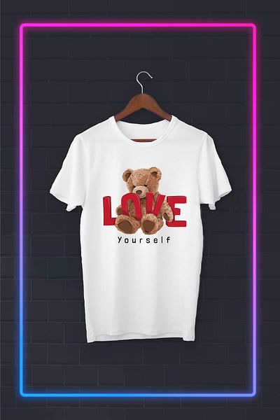 Pisa Art Λευκό -tedi Love- Vip Design Tshirt