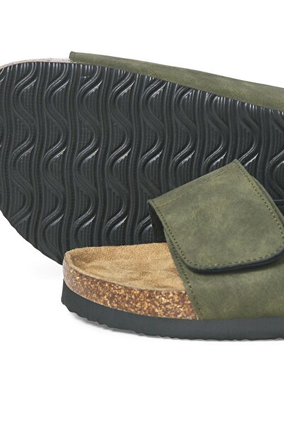 Jack & Jones JFWCENTRAL STRAP SANDAL LN YEŞİL