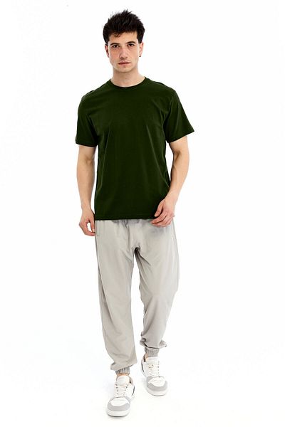 OXVİN Ανδρικό T-Shirt Μπλουζάκι από βαμβάκι και Modal Blend