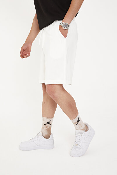 Pavotti Erkek Double Paça Penye Şort