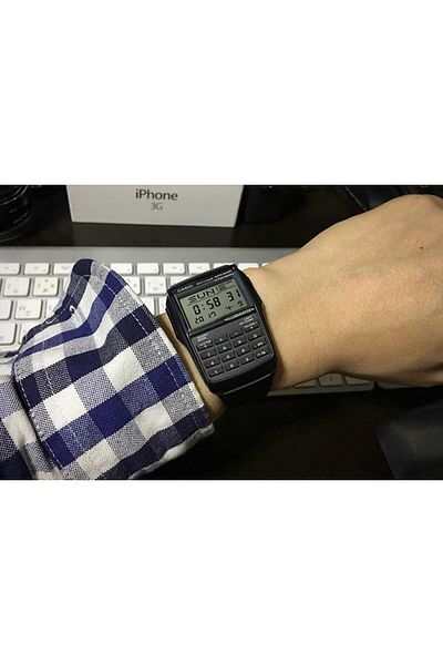 Casio Ceas Barbati, Casio, Vintage Edgy Calculator DBC-32-1A