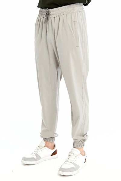 OXVİN Ανδρικό υφασμάτινο αλεξίπτωτο με ελαστικά πόδια BAGGY Loose Fit Κρυφό φερμουάρ Φούτερ με 3 τσέπες