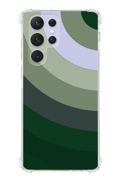 PrintiFy Samsung Galaxy S23 Ultra ile Uyumlu Köşe Korumalı Antişok Kapak Renk Cümbüşü Tasarımlı Kılıf