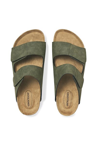 Jack & Jones JFWCENTRAL STRAP SANDAL LN YEŞİL