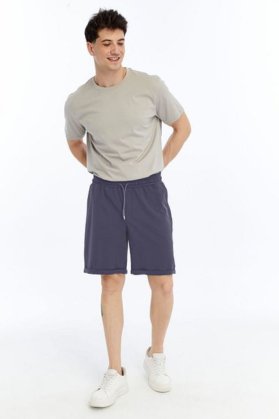 OXVİN Ανδρικό Modal Mixed Double Leg Σορτς