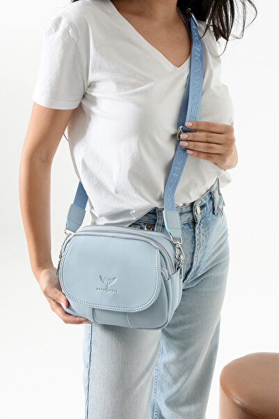 archangel Women's Cross Strap Shoulder Bag Blue