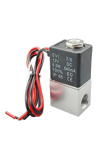 Genel Markalar 12V Solenoid Valf- 2 Konumlu 2 Yönlü Pnömatik Valf Vana -2v025-08