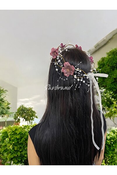 SavBrand Lohusa Crown and Outdoor Shooting Bride Crown