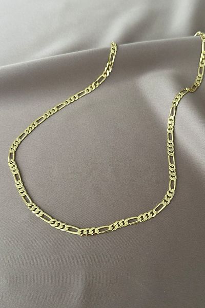 laria jewelry Figaro Chain Steel Necklace