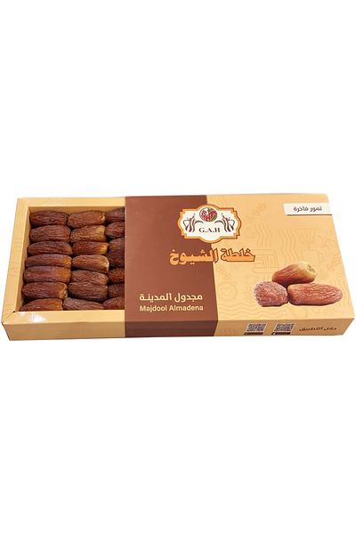 shuyukh coffee تمر مجدول فاخر ٥٠٠ غرام