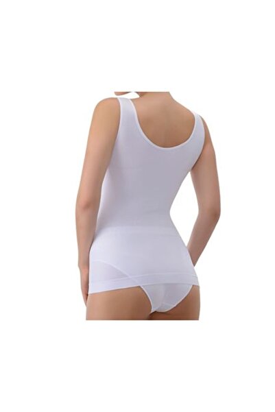 Narnuga White Women's Seamless Athlete Corset - 776