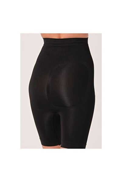 Narnuga Black Women's Hip Lift Seamless Corset - 760