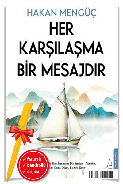 Destek Yayınları Alfa Kalem+ Her Karşılaşma Bir Mesajdır (Hakan Mengüç)Roman ...