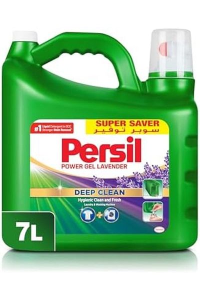 Persil Power Gel Lavender Scent Laundry Detergent - 7L