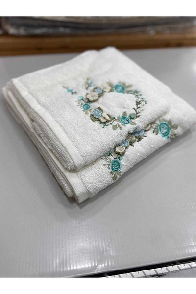 HMZ Textile Festa Handwork Liza Model Bamboo Anali Girl Towel (30X50+50X90) Anali Girl Bamboo Towel