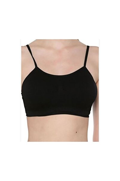 Narnuga مشد حمالة صدر مبطن للنساء باللون الأسود - 706