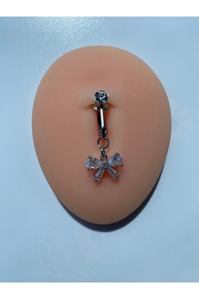 kurukafagift Steel Navel Piercing Magnet Holeless Use Compression Bow Model