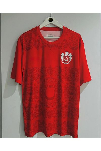 BARBITOS Turkey National Team Red Custom Nastolji Adult Custom Design Jersey Asf1199