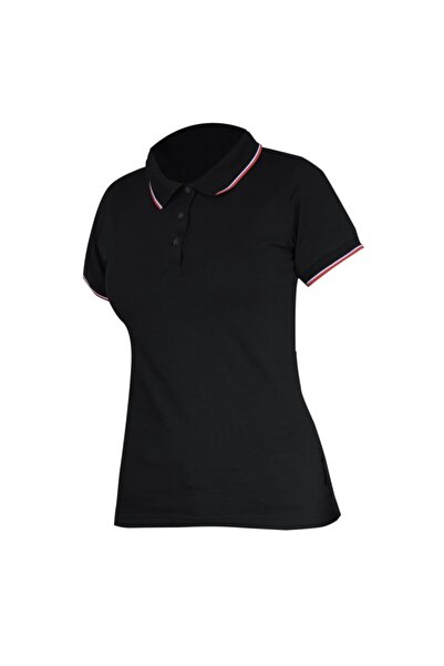 Lahti Pro Βαμβακερό Πόλο Μπλούζα (Γυναικεία) / Μαύρο - M