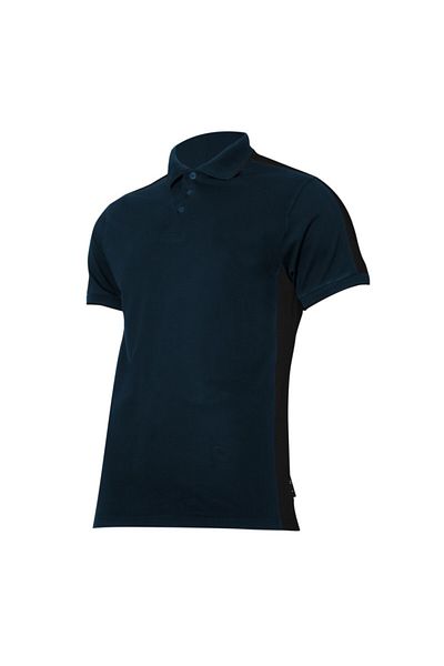 Lahti Pro Tricou Bumbac Polo Multicolor / Albastru-Negru - 3Xl