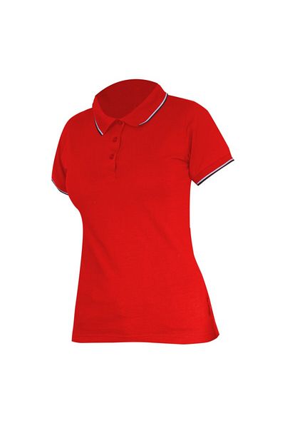 Lahti Pro Tricou Bumbac Polo (Dama) / Rosu - 3Xl