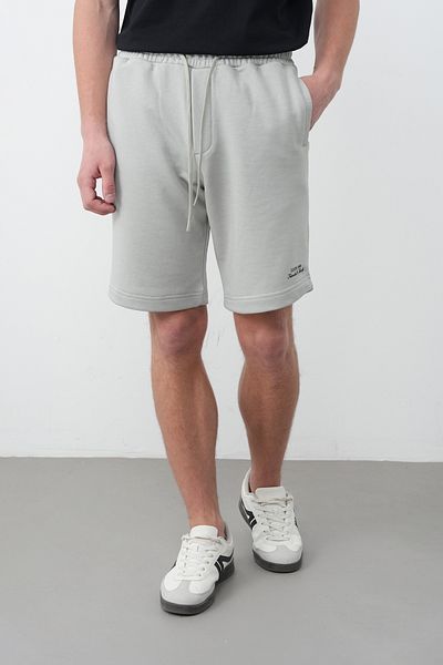 İLKCET MODA Ανδρικό άνετο σορτς με κανονικό σχέδιο