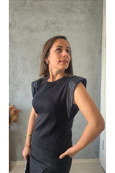 Butik TAŞ DETAYLI BLUZ