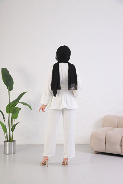 RMG BUTİK Women's Silk Suit Bottom Top