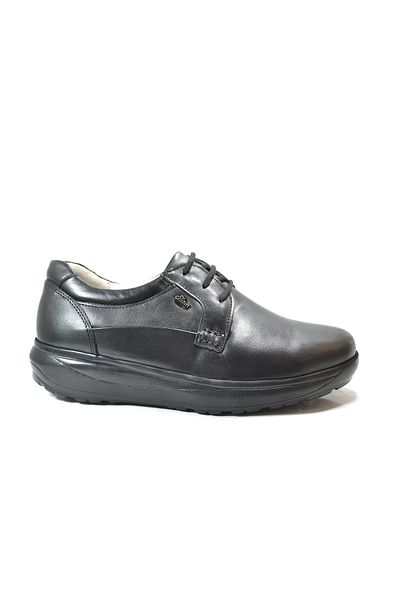 Dr.Comfort Dr. Comfort 10014 Black Genuine Leather Bonded Orthopedic Diabetic Men's Candy Shoes