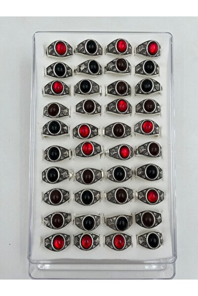 semazen Erkek Karışık Yüzük Hac/umre Hediyelik 40 Adet