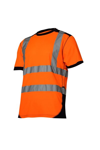 Lahti Pro Reflective T-Shirt / Orange-Black - 3Xl