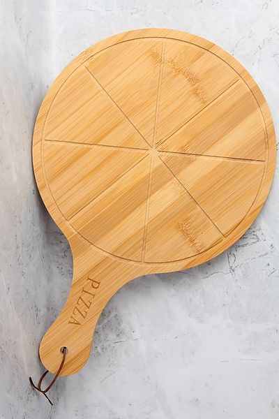 welcomein Bamboo Pizza Serving Presentation Plate