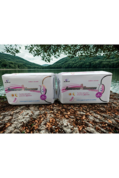 ELEGANT DREAM Ti̇ens Airiz Hygienic 2 Pack of 30 Daily Pads