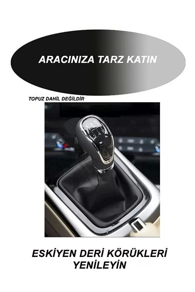 Laiya Audi Ag Sw Compatible Auto Shift Bellow Black Leather Red Stitch