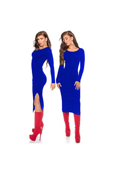 Narnuga ب 101171   فستان ضيق بأكمام طويلة