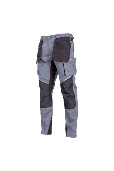 Lahti Pro Pantalon Lucru Slim-Fit Elastic / Gri - Xl/H-182