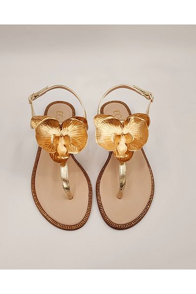 Ega ayakkabı Women's Stone Flower Sandals
