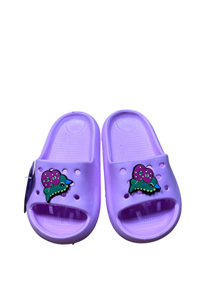 GEZER Kaydırmaz Ekstra Yumuşak Çocuk Spor Plaj Yazlık EVDE KULLANMALIK Terlik