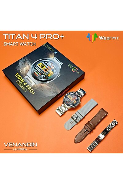 Kensa Venandin Titan 4 Pro+ Tüm Telefonlara Uyumlu Akılı Saat