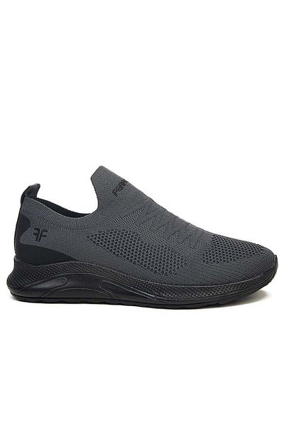 QUNDIR Unisex Smoked Flexible Breathable Walking Lightweight Knitwear Shoes