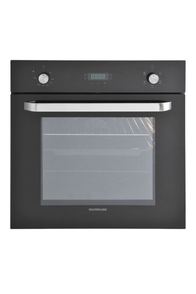 Silverline Ankastre SİLVERLİNE BO6024B02 ANKASTRE FIRIN SİYAH