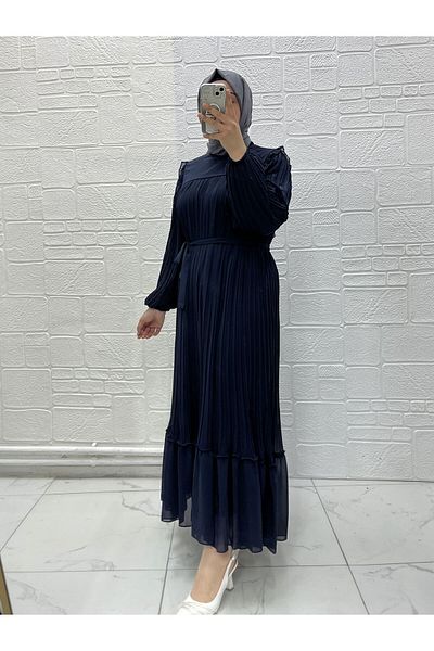 Zeynep Butik Boutique Sare Chiffon Dress 1714