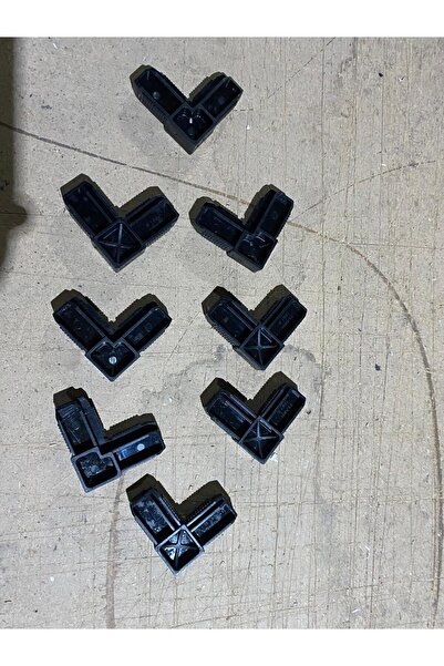 Genel Markalar 17X25 KÖŞE SİNEKLİK KÖŞE TAKOZU SİYAH (2 TAKIM)8 ADET