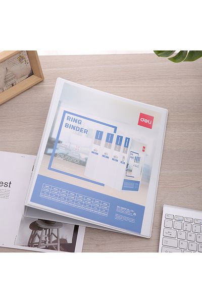 Deli Deli E5613N Ring Binder – ideal for document organization, presentations & long-term file storage