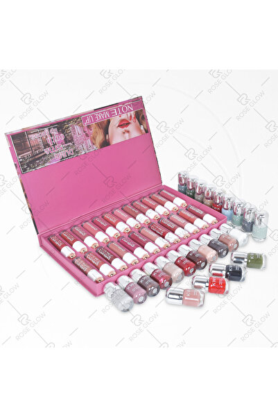 KWK مجموعة "super Stars!" للشفاه والأظافر | أرواج بلمعة زبدية ومناكير عصرية ت...