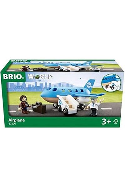 Mu Art Ahşap Brio Airplane - 33306